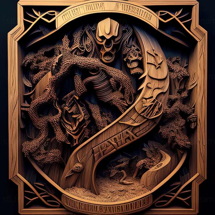 3D model Ultimate Mortal Kombat game (STL)